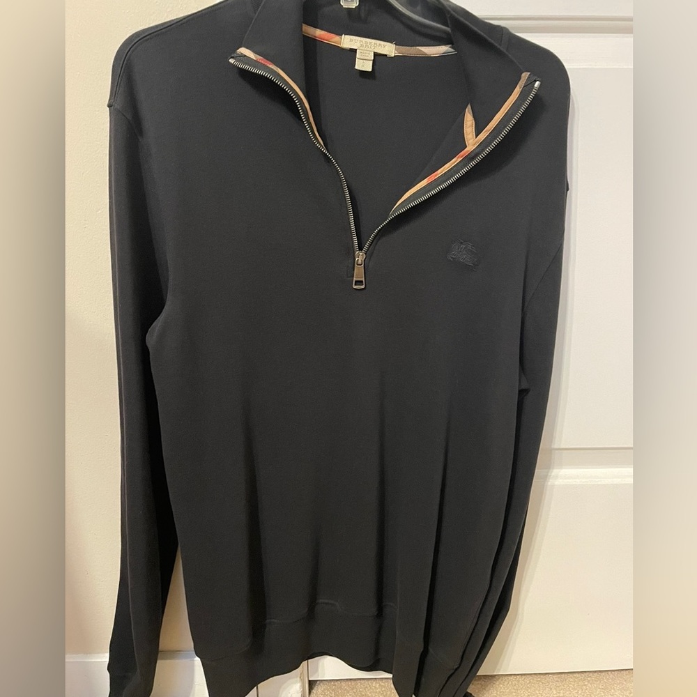 Burberry Men’s Quarter Zip Swearer